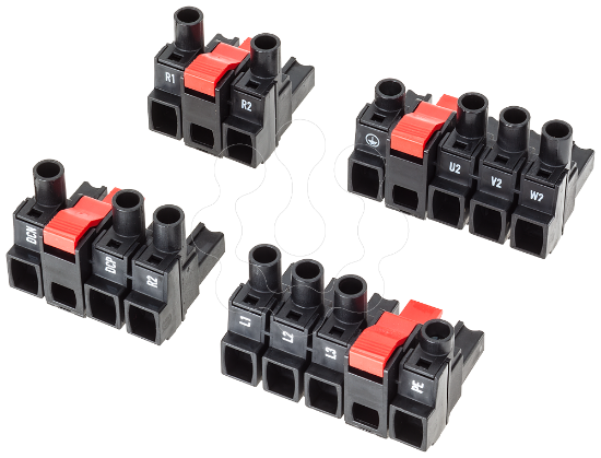 Imagem de CONJ CONECTORES POT P/SINAMICS G120C FSC