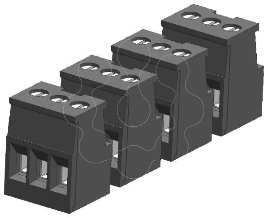 Imagem de S7-1200: Terminais I/O para AI, 4pcs