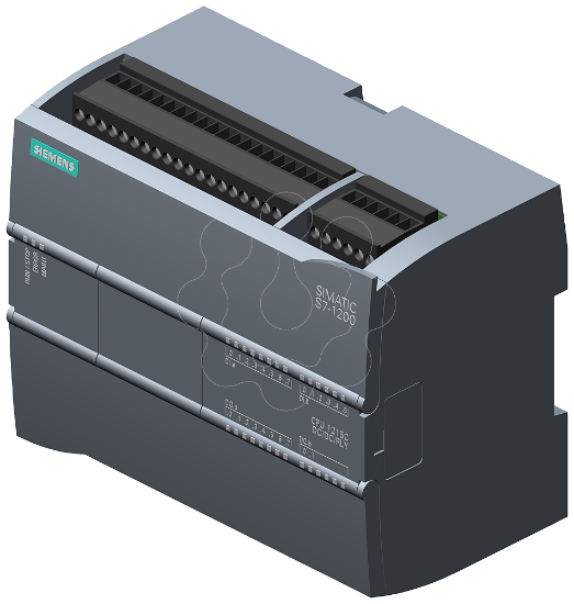 Imagem de SIMATIC S7-1200 Controlador Logico Programavel, CPU Comacta 1215C, DC/DC/RELE