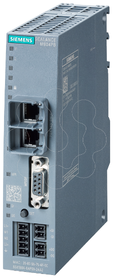Imagem de SCALANCE M804PB Router para ligacao remota de controladores PROFIBUS / MPI