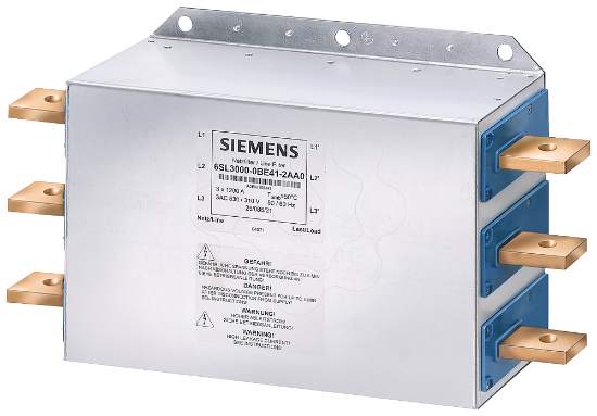 Imagem de filtro de rede, 3CA 380-480 V, 250,0 A