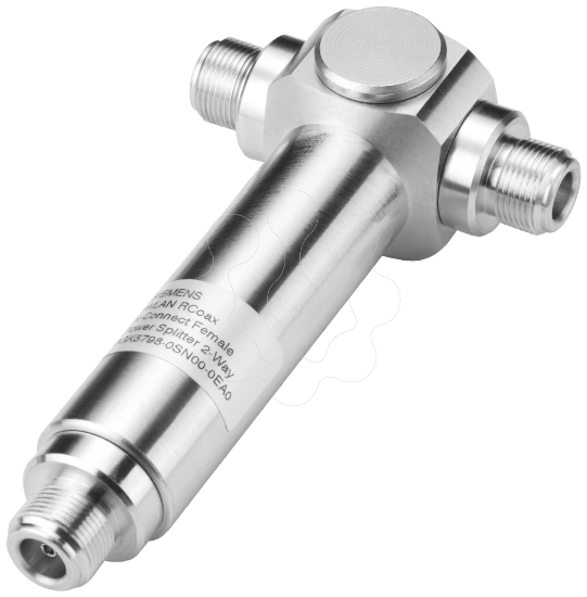 Imagem de Splitter potencia IWLAN RCoax N-Connect femea 2 compartimentos 2,4 e 5 GHz elo Y