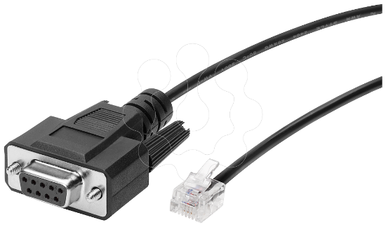 Imagem de Cabo serial RJ11/RS232, pre-confeccionado, cabo serial, peca sobressalente