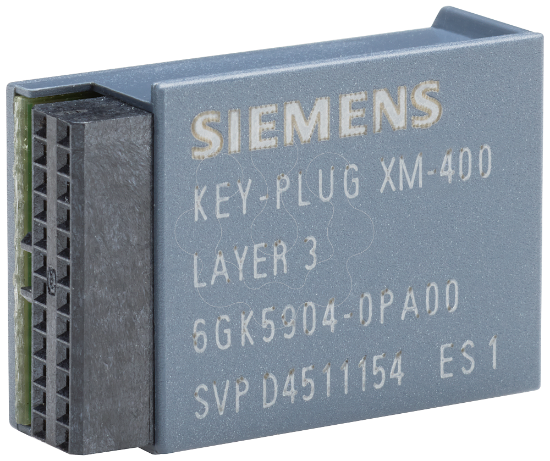 Imagem de KEY-PLUG XM-400, armazenamento de dados amovivel para funcionalidades do Layer 3