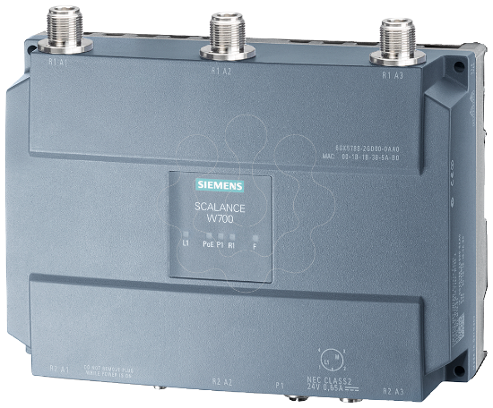 Imagem de Ponto de acesso IWLAN, 450 Mbit/s, M12, 1x Radio, 3xN-Connect, ranhura PLUG