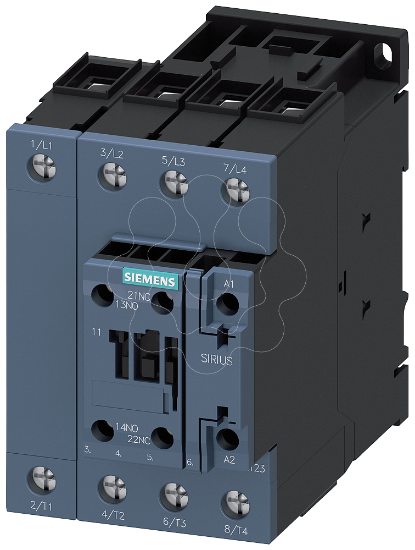 Imagem de Contator, AC-1, 110 A/400 V/40 °C, S2, de 4 polos, AC/DC 175-280 V, 1NO+1NF