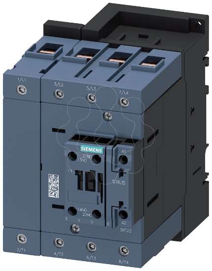 Imagem de Contator, AC-1, 110 A/400 V/40 °C, S3, de 4 polos, AC/DC 175-280 V, 1NO+1NF