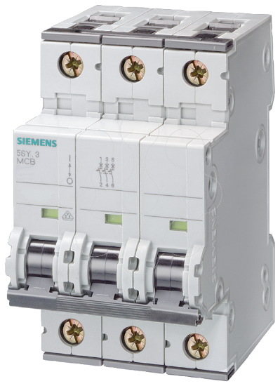 Imagem de Disjuntor automatico 400V 10kA, de 3 polos, C, 80A, P=70mm