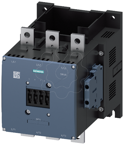 Imagem de Contactor, AC-3e, 500 A/250 kW/400V, 3 polos, 2NA+2NF