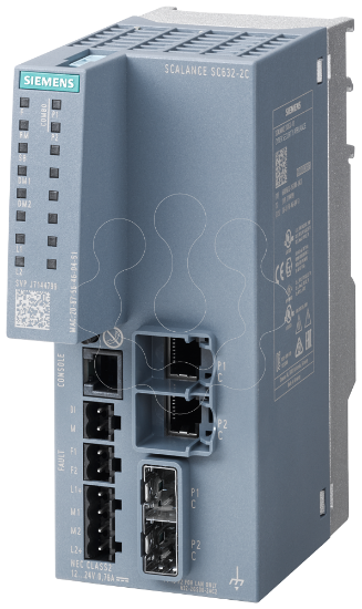 Imagem de SCALANCE SC632-2C Industrial Security Appliance, Firewall, 2xCombo