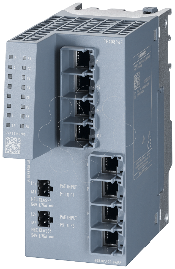 Imagem de Port Extender PE408PoE, 8x RJ45 ate 8x PoE para expansao de XM 402