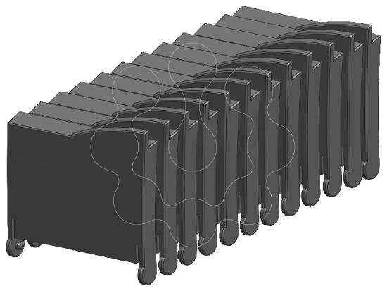 Imagem de S7-1200: Flaps frontais 45mm