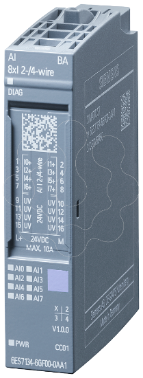 Imagem de ET200SP: 8x AI 2-/4-WIRE BASIC