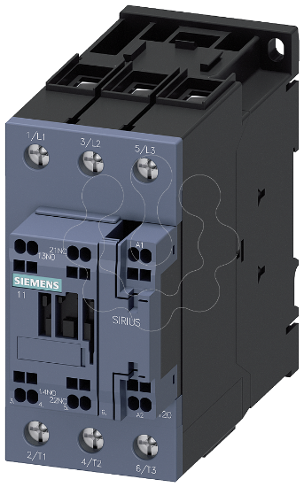 Imagem de Contactor, AC-3e, 80A/37kW/400V, 3 polos, AC400V/50Hz, 1NA+1NF