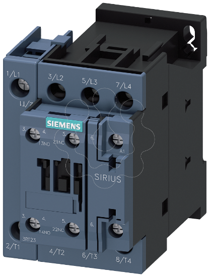 Imagem de Contator, AC-3, 32 A/15 kW/400 V, S0, de 4 polos, AC 48 V/50 Hz, 1NO+1NF