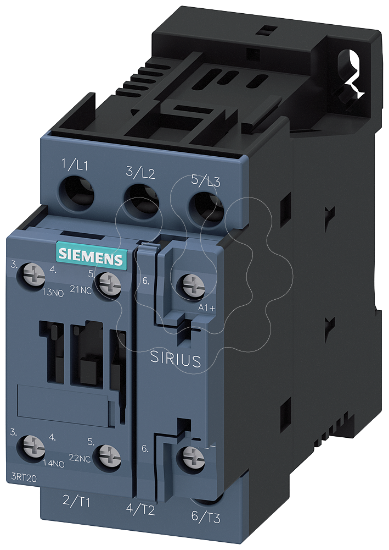 Imagem de Contactor, AC-3e, 25 A/11 kW/400V, 3 polos, DC24V, 1NA+1NF