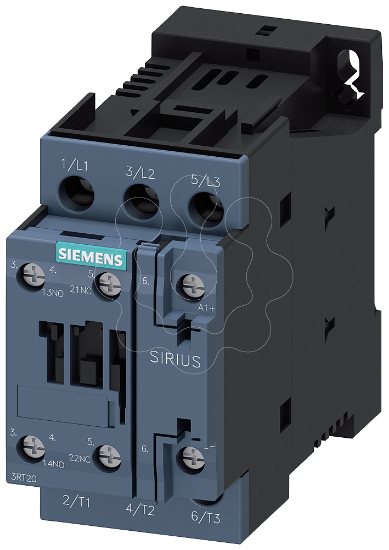 Imagem de Contactor, AC-3e, 9 A/4 kW/400V, 3 polos, AC/DC 95-130V, 1NA+1NF