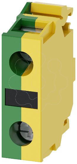 Imagem de Grampo de suporte, verde/amarelo, para fixacao ao solo