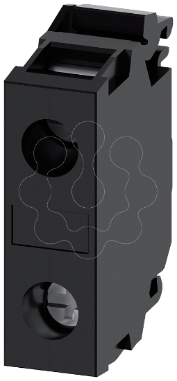 Imagem de Grampo de suporte, preto, para fixacao no painel frontal