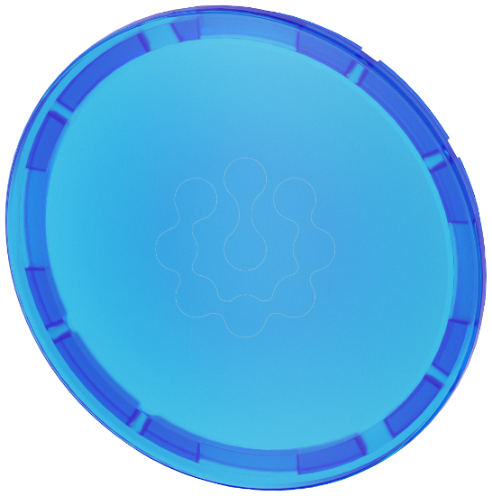 Imagem de Botao, azul, para Botao iluminado