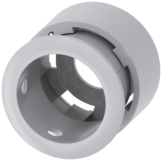 Imagem de Colar de protecao para botao cogumelo de paragem de emergencia, 30mm, 60mm, cinza