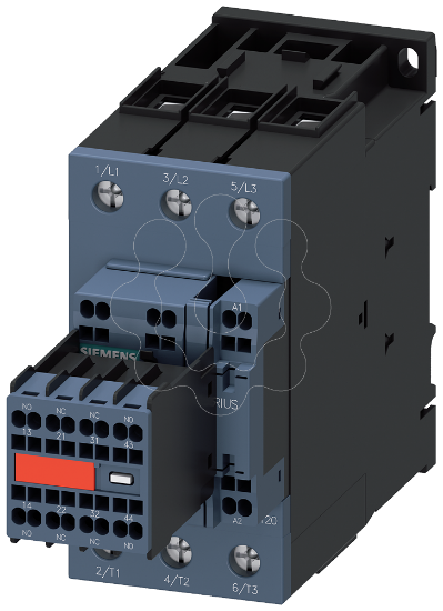 Imagem de Contactor, AC-3e, 40A/18,5kW/400V, 3 polos, AC/DC20-33V, 2NA+2NF