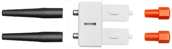 Imagem de Plug FC FO SC para pre-montagem no local com cabos de fibra optica FC