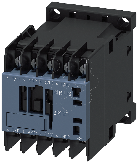 Imagem de Contactor, AC-3e, 16 A/7,5 kW/400V, 3 polos, DC24V, 1NA