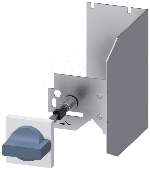 Imagem de Acionamento giratorio do acoplamento da porta para chave de potencia, S3