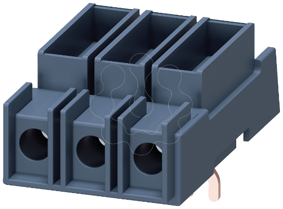 Imagem de Bloco de terminais tipo E conforme UL508 chave de potencia, S00/S0