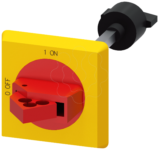 Imagem de Acionamento giratorio do acoplamento da porta IP64 Emergencia, S00-S3, 130mm