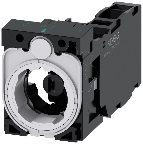 Imagem de Suporte para 3 modulos, 1NA+1NF, modulo LED, branco, CA/CC 6-24V