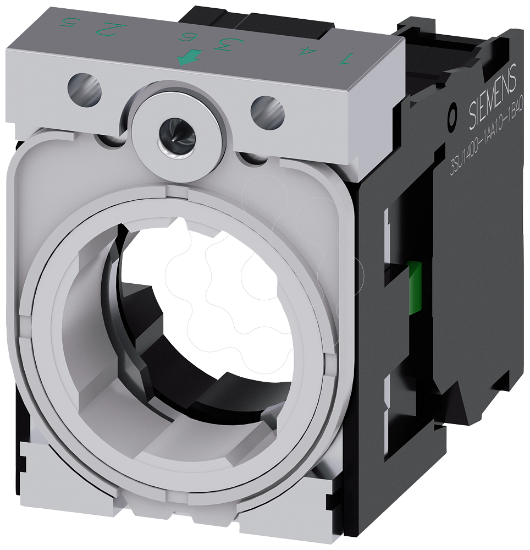 Imagem de Suporte para 3 modulos, metal, 1NA