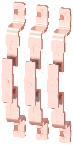 Imagem de Peca de conexao para 3RT2035 3S, contatos principais, 3 pcs. con. mov. e 6 fixas