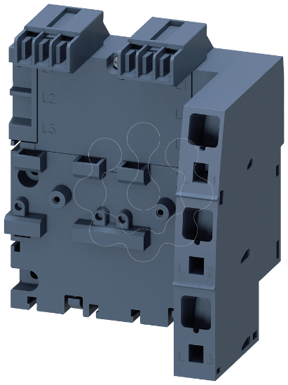 Imagem de Barramento trifasico com alimentacao direita para 2 chave de potencia S00 e S0