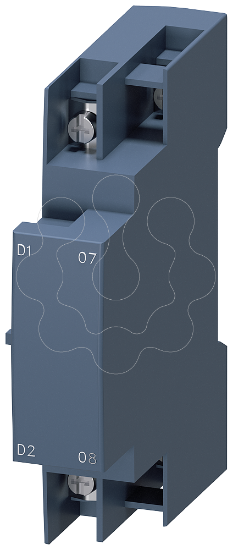 Imagem de Disparador de subtensao, 415V CA, 50Hz, 480V CA, 60Hz, contato auxiliar em avanco 2NA