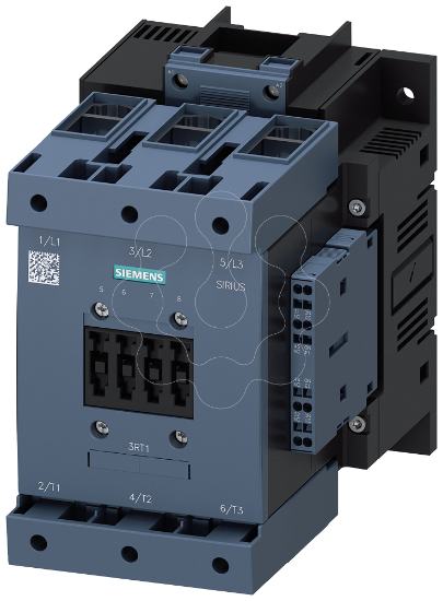 Imagem de Contactor, AC-3e, 115A/55kW/400V, 3 polos, AC/DC200-220V, 2NA+2NF