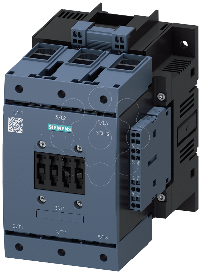 Imagem de Contactor, AC-3e, 115A/55kW/400V, 3 polos, AC/DC200-220V, 2NA+2NF