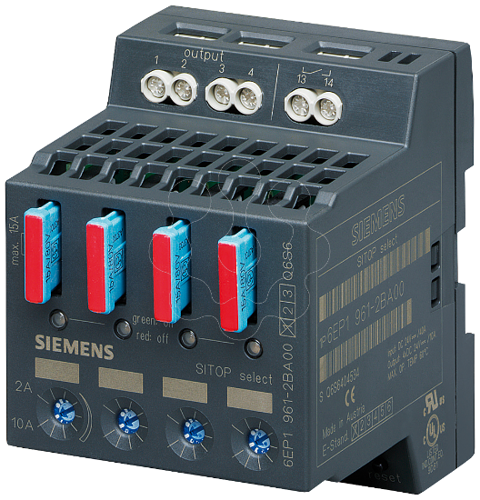 Imagem de Modulo de diagnostico SITOP select, 24 V CC/4 x 2 ... 10 A