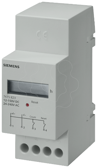 Imagem de Contador de impulsos eletronico CC 12-150V, 24-240V, 50Hz