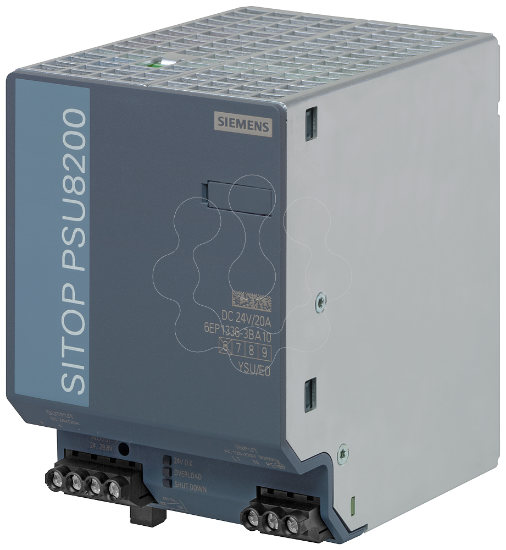 Imagem de Alimentacao de corrente SITOP PSU8200, monofasica 24 V CC/20 A