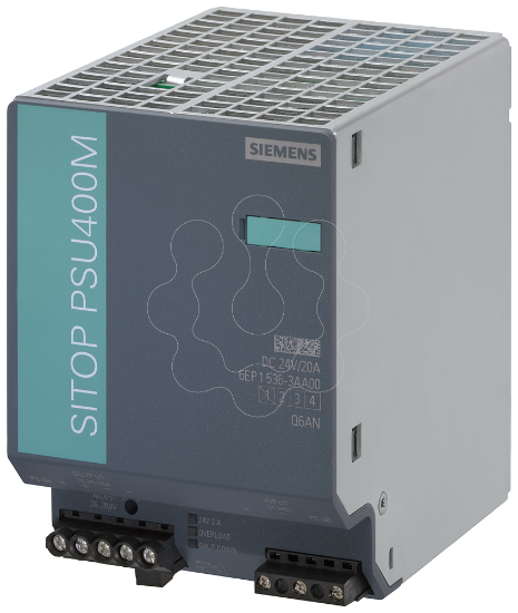 Imagem de Alimentacao de corrente SITOP PSU400M CC/CC, 600 V CC, 24 V CC/20 A