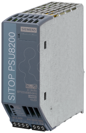 Imagem de Alimentacao de corrente SITOP PSU8200, monofasica 24 V CC/5 A