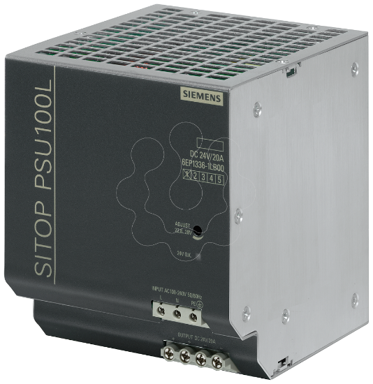 Imagem de Alimentacao de corrente SITOP PSU100L, monofasica 24 V CC/20 A