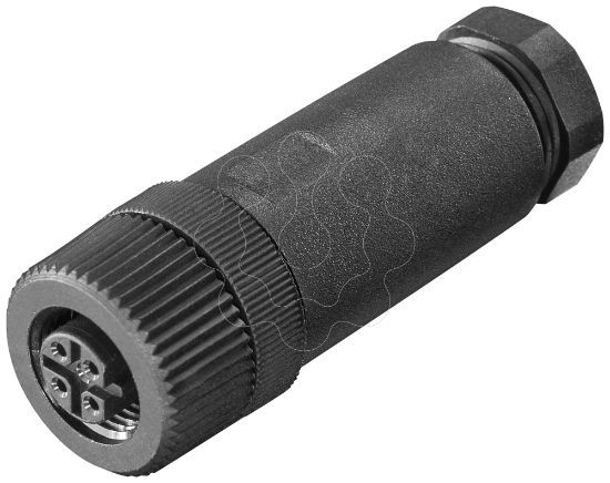 Imagem de Contato sinalizacao conector cabo M12 PRO, bucha conexao para SCALANCE X208PRO