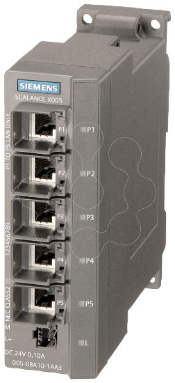 Imagem de SCALANCE X005, switch nao gerenciado, 5x RJ45