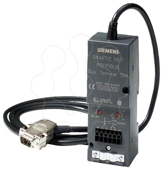 Imagem de Terminal barramento RS 485 p/ taxa transm. PROFIBUS: 9,6 Kbit/s ate 1500 Kbit/s