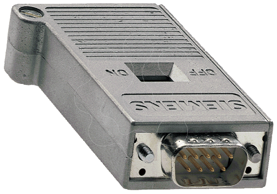 Imagem de Conect. do barramento PROFIBUS com saida de cabo axial para PC industrial