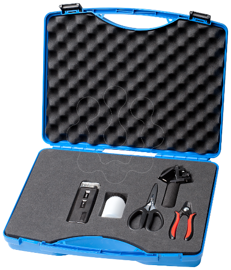 Imagem de Kit de terminacao FC FO, mala de confeccao para montagem no local