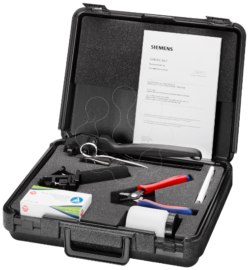 Imagem de Kit terminal Plug FC LC, cabecote confeccionado para pre-montagem no local